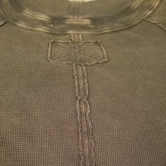 FREE PEOPLE Cropped Thermal Pulllover - Picture 6 of 7